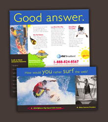 AT&T BROADBAND MAILER